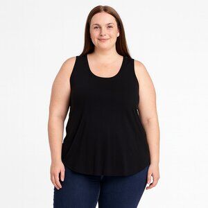 NWT Old Navy Luxe Large Tall Workout Active Tank Top Black